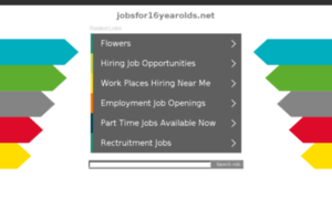 Jobsfor16yearolds.net thumbnail