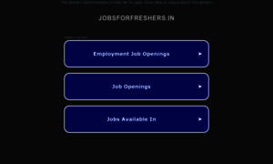 Jobsforfreshers.in thumbnail