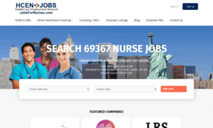 Jobsfornurses.com thumbnail