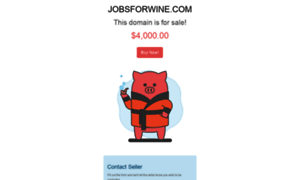 Jobsforwine.com thumbnail