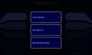 Jobsincanada.online thumbnail