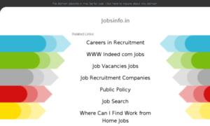 Jobsinfo.in thumbnail