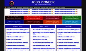 Jobspioneer-demo.w3templates.com thumbnail