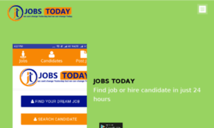 Jobstodayindia.com thumbnail