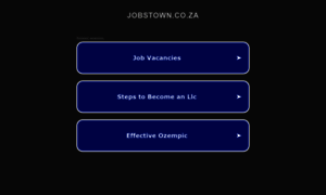 Jobstown.co.za thumbnail