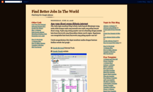 Jobsworld2000.blogspot.com thumbnail