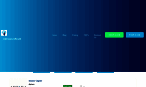 Jobvacancyresult.com thumbnail