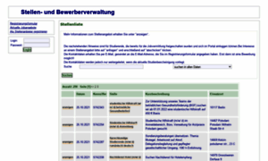 Jobvermittlung.studentenwerk-potsdam.de thumbnail