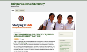 Jodhpurnationaluniversityindia.wordpress.com thumbnail