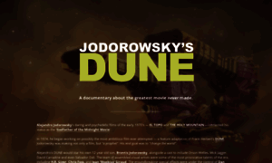 Jodorowskysdune.com thumbnail