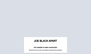 Joe-black-apart.hotelrunner.com thumbnail