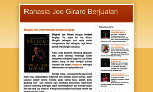 Joe-girard.blogspot.com thumbnail