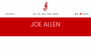 Joeallenparis.com thumbnail