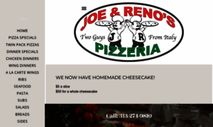 Joeandrenospizzeria.com thumbnail