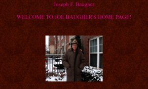 Joebaugher.com thumbnail