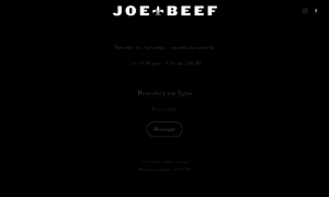 Joebeef.squarespace.com thumbnail