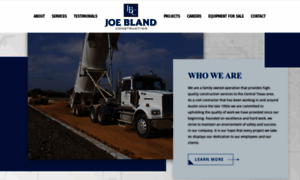 Joeblandconstruction.com thumbnail