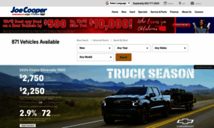 Joecooperchevroletcadillacgm.com thumbnail