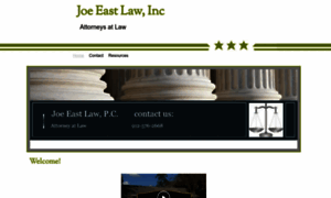 Joeeastlaw.com thumbnail