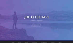 Joeeftekhari.com thumbnail