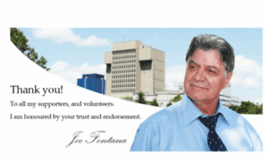 Joefontanaformayor.ca thumbnail