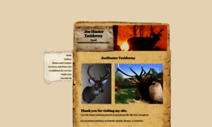 Joehuntertaxidermy.webs.com thumbnail