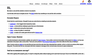 Joeiddon.github.io thumbnail
