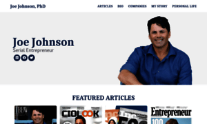 Joejohnson.com thumbnail