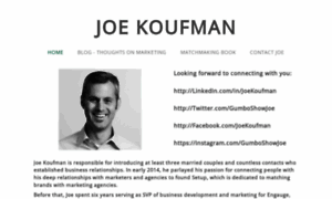 Joekoufman.com thumbnail