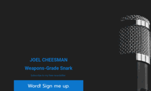 Joelcheesman.com thumbnail