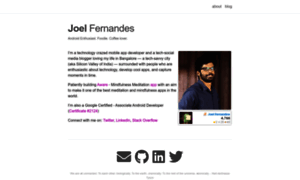 Joelifernandes.com thumbnail