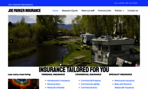 Joeparkerinsurance.com thumbnail