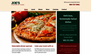 Joes-italian-kitchen.com thumbnail
