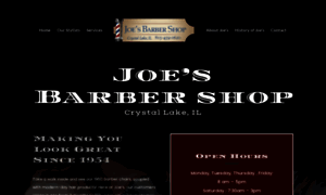 Joesbarber.com thumbnail