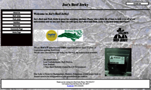 Joesbeefjerky.com thumbnail