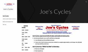 Joescycles.co thumbnail