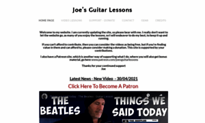 Joesguitarlessons.weebly.com thumbnail