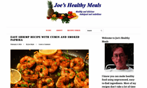 Joeshealthymeals.com thumbnail