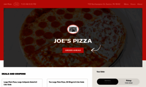 Joespizzaofeaston.com thumbnail