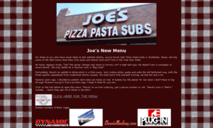 Joespizzapastasubs.com thumbnail