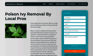 Joespoisonivyremoval.com thumbnail