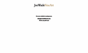 Joewadefineart.com thumbnail