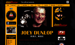 Joeydunlop.co.uk thumbnail