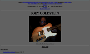 Joeygoldstein.com thumbnail