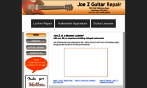 Joezguitar.com thumbnail