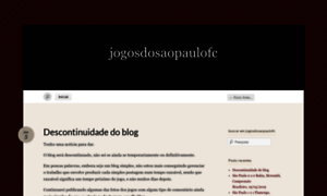 Jogosdosaopaulofc.wordpress.com thumbnail