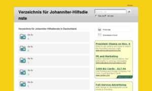 Johanniter-hilfsdienste.tel thumbnail