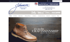 Johansen.usmadeshoes.com thumbnail