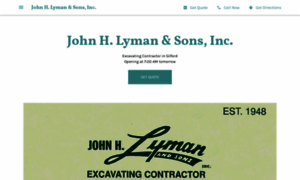 John-h-lyman-sons-inc.business.site thumbnail