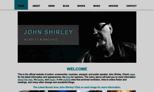 John-shirley.com thumbnail